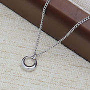 ネックレス ステンレス チェーン アクセサリー  サージカルステンレス ネックレス  韓国 2024新作