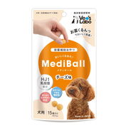 ジャパンペットコミュニケーションズ　メディボール 犬用 チーズ味 15個入り