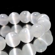 ブレス　セレナイト＜モロッコ産＞　丸　約10mm　パワーストーン　天然石