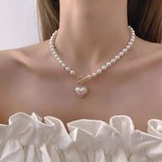 ★Heart★　ハートアクセ　ハートネックレース 可愛い　デイリー　韓国アクセサリー