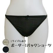 【即納】ボーダーTバックショーツ