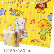 【直送可】 アンパンマン 風船パーティ ふんわりレジャーシート 2畳 【キャラクター 厚手 大判 子供 遠足】