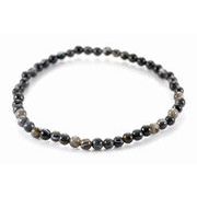 【ブレスレット】シンプル 4mm 天眼石