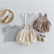 ins 夏新作　ベビー服　赤ちゃん　ロンパース　サロペット　新生児　可愛い　カバーオール　出産祝い