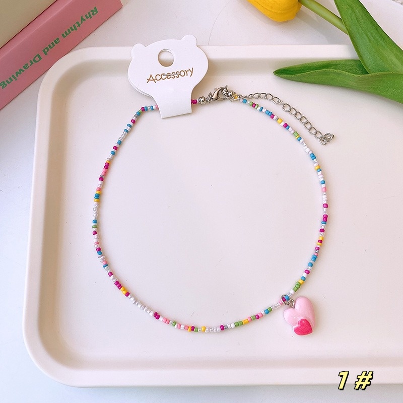 【セット】韓国　y2k キャラクター　アクセサリー　ネックレス　レトロ f23zk0070.jpg