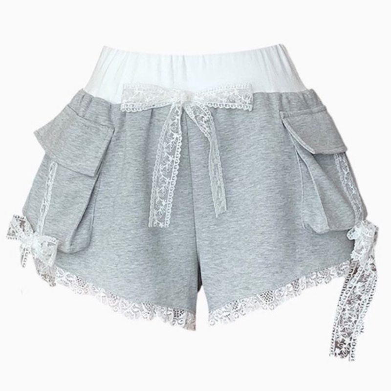 パンツ ボトムス ズボン ショートパンツ ホットパンツ レース
