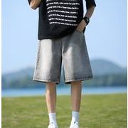 2024春夏新作 メンズ  ボトムス カジュアルパンツ ジーンズ  デニム ショートパンツ 男
