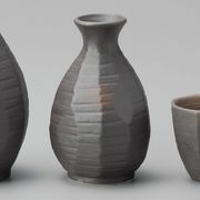 備前吹ソギ徳利(小)