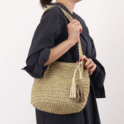 ★SALE★【クーコ COOCO】ペーパーロングハンドルミニ トートバッグ　セール