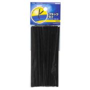 OHM オーム電機　ブラックタイ 120mm 100本入　DZ-BT412/K　結束バンド  結束ベルト