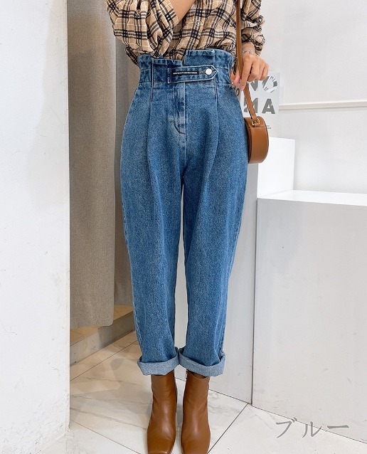 美品✨キャピタル☆ツートーン デニム オーバーオール ジーンズ Gパン