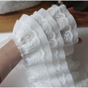 DIYパーツ 手作り素材  ハンドメイド パーツ フリル レース