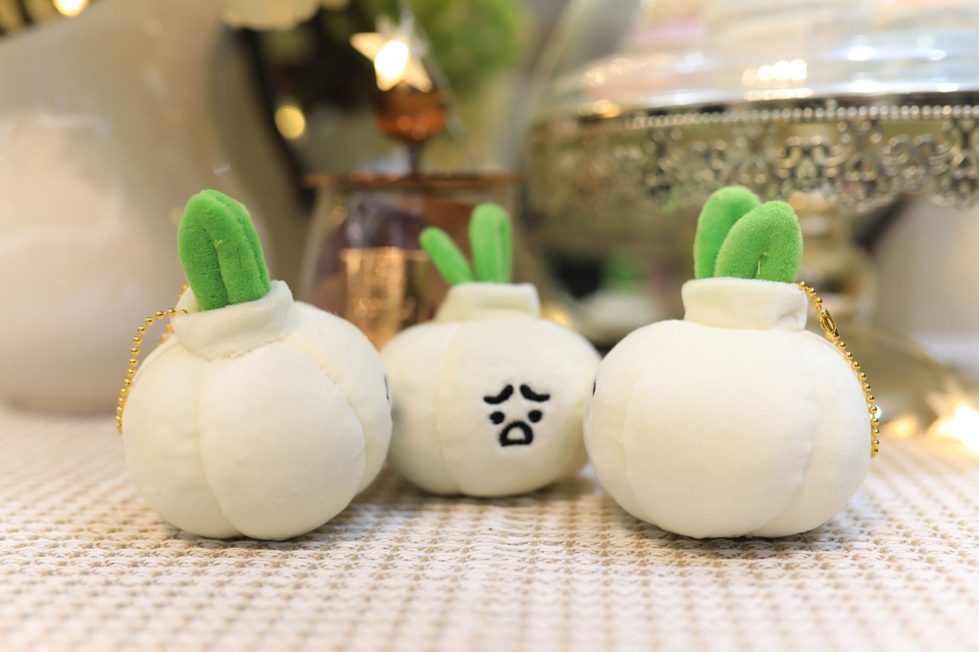 シ*イ様 にんにくんの編みぐるみキーホルダー〇 シ*イ様 にんにくんの編みぐるみキーホルダー〇