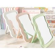 かわいい 猫耳 化粧鏡 壁掛けミラー 回転可能