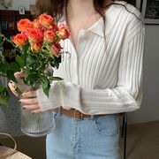 2025年秋新作 トップス レディース ニットトップス poloネック 長袖 ニット Sweet 可愛い