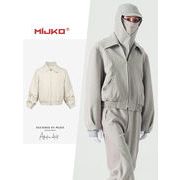 メンズ ワーク風 中綿 ジャケット 男女兼用 ストリート系 アウター 秋冬 2024新作★全2色