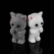 最安値＆当日出荷/猫パーツ/猫雑貨/秋冬アクセサリー/立体パーツ/フェイクファー/アクリルビーズ