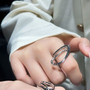 2024.9 レディス指輪  シルバー925 指輪 おしゃれ 女子リング  レディス開口指輪  韓国アクセサリー