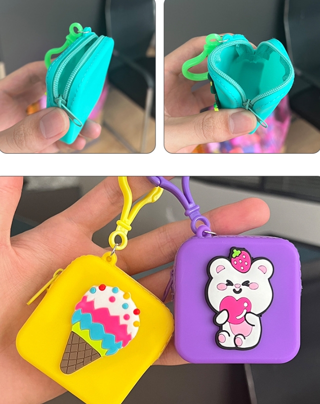 新作 シリコンポーチ ミニバッグ 手芸DIY 可愛い 小物入れ 収納