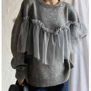 2024年INS秋冬新作　カジュアル 人気 おしゃれ   カジュアル系  セーター