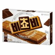 新商品　オリオン ビチョビチョコビスケット(5袋入x6箱) 韓国お菓子 韓国クッキー ビスケット
