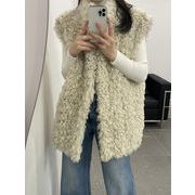 今季マストバイ　カジュアル 人気 おしゃれ   カジュアル系  ふわふわ ベスト/ジレ