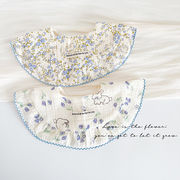 2024冬新作 INS 涎掛け ベビー用品 ベビー涎掛け リバーシブル 食事用エプロン0-3歳 綿製