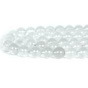 ミルキークォーツAA【丸玉】12ｍｍ【天然石 ビーズ パワーストーン】