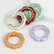 新入荷 キーホルダー金具 ハンドメイド キーリング アクセサリー DIY 手芸用品 基礎金具
