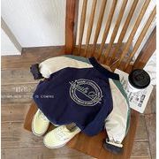 子供服　コート　カーディガン　春秋新作　韓国風　トップス　無地　シンプル