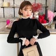 人気商品　ニットセーター女性ルーズレイジーウールセーター/ニットセーター