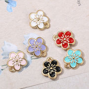 カン付きパーツ 花 フラワー デコパーツ さくら 桜 アクセサリーパーツ 材料 ハンドメイド 問屋 手芸 DIY