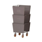 リヴ 3段スタッキングボックスセット　家具/インテリア/収納/小物入れ/オシャレ