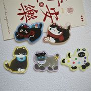 アクリル チャーム クリスマス キーホルダーパーツ デコパーツ DIY素材手作り 手芸材料