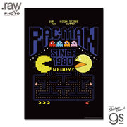 PAC-MAN フォトアートポスター SINCE1980 パックマン ゲーム game レトロ キャラクター 人気 グッズ PAC026