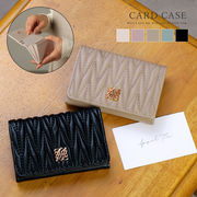 【日本企画】名刺ケース［ロージア］/ レディース ALTROSE シンプル 高見え キルティング