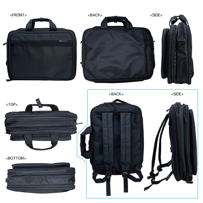 B4 ビジネスバッグ 3WAY 6107 | 卸売・ 問屋・仕入れの専門サイト