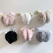 キッズ 子供用 耳当て イヤーマフ 起毛 フェイクファー イヤーキャップ