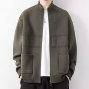 メンズ・コート・アウター・気質・ニット・セーター・トップス