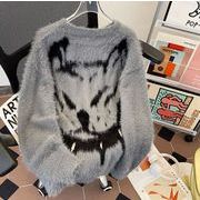 トップス  メンズ セーター ニット 毛糸  クルーネック