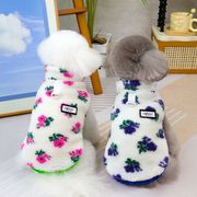 ペット服　犬用服　猫用服　ペット用品　秋冬用ペット服　小型犬服　ペットオーベスト