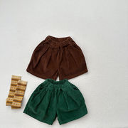2025新作韓国風 子供服  ベビー服  キッズ 男女兼用  ショートズボン  2色 80cm-130cm