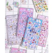 手芸diy用デコレーション 手帳用 貼り付け★粘着シール★立体キャラクターシール シール