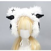 耳あて イヤーマフ ロリータファッション イヤーマフラー カチューシャ