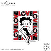 BETTY BOOP(TM) ダイカットステッカー LOVE02 ベティー ブープ(TM) アメリカ キャラクター グッズ BTY010