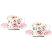 ローラ アシュレイ ワイルドメドウ ペアカップ＆ソーサーセット LA90-1