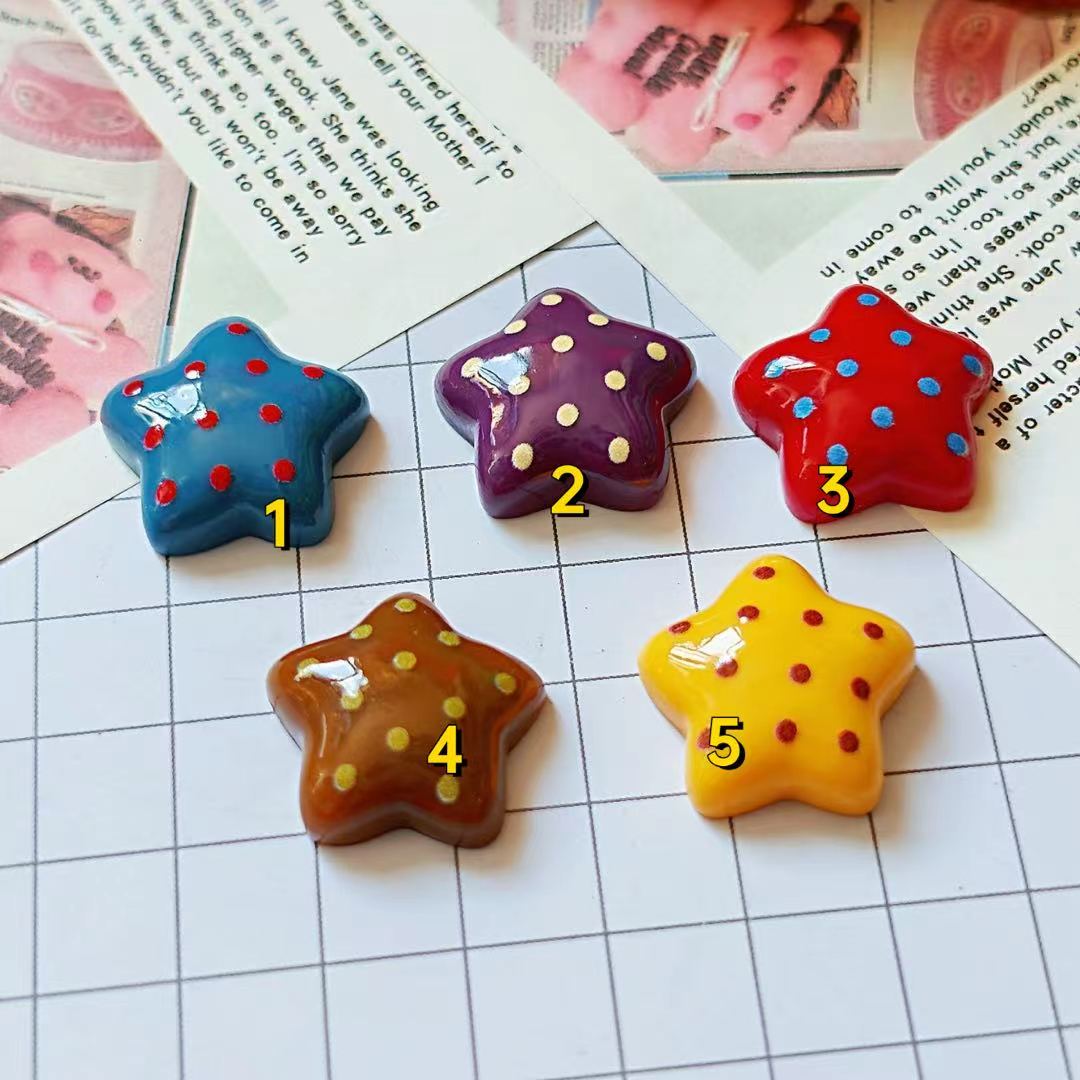 デコパーツ クラフト 手芸DIY 樹脂 アクセサリー材料 貼り付けパーツ