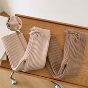 【2024春秋】無地ニットロングパンツ