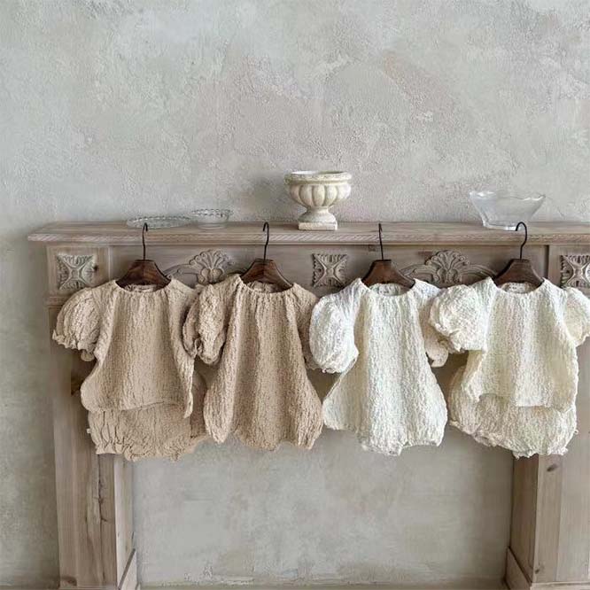 【2023夏】韓国風子供服 ベビー服 　男女兼用　おしゃれ　半袖　ロンパース　セットアップ