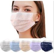 使い捨てマスク　冷感マスク　クールマスク　大人用不織布マスク　レースマスク　１０枚/袋